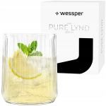 Rihveldatud klaas &bdquo;Wessper PURE LYND&ldquo; 400 ml