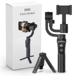 Selfie pulk (Selfie stick) Gimbal 3-teljeline stabilisaator telefonile S5B
