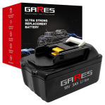Gares aku, sobib Makita BL1815 BL1830 BL1830B BL1840 BL1840B BL1850 BL1850B, 18 V 3Ah