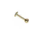 Kuld huulepiercing &bdquo;Golden Dawn&ldquo;