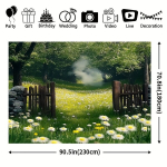 Karikakarde ja Aia Taust Kangas Pickify, 180*230cm/70.8&times;90.5inch