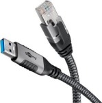 Etherneti adapter Usb 3.0 kuni Rj45, 3m, Cat 6 Ftp
