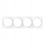Fibaro Fg-wx-pp-0009 valge nelja raami plaat
