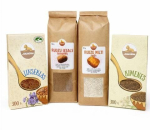 Leivak&uuml;psetuskomplekt nr2: Fermenteeritud rukkilinnas 700g, fermenteerimata rukkilinnas 700g, linaseemned 300g, k&ouml;&ouml;mned 300g., Fermentuotas salyklas 700g-1 vnt., nefermentuotas salyklas 700g-1 vnt., linų sėmenys 300g-1 vnt., kuminai 300g-1 vnt.
