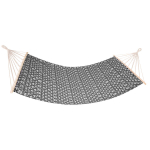 Rippvoodi Spokey Zuni, 200 cm, must/valge