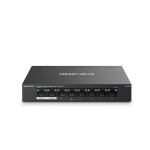 MERCUSYS Ethernet Switch MS108GP (8 pordilist, 7 PoE+, 65W, ventilaatorita)