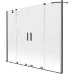 Vannisein Mexen Velar Duo, 200 x 150 cm, Gun metal/l&auml;bipaistev