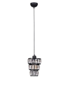 Opviq rippvalgusti 9038-1, must