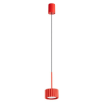 Sollux Lighting rippvalgusti Aura 1, oranž