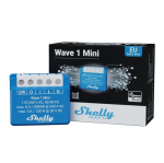 Mini Moodul Shelly Z-Wave L&uuml;liti 1 Kanal 8A Kuiv Kontakt