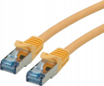 Roline Patchcord Rj45 Cat.6a S/ftp Lsoh, kollane, 15 m