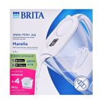 Veefilteri kann - Brita Marella 2.4L veefilterkann + 4 Maxtra Pro filtrit Valge