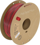 3D Filament Polymaker 1.75mm PolyTerra PLA Dual 1kg Shadow Red (Black-Red)