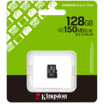 M&auml;lukaart Kingston 128GB micSDXC Canvas Select Plus Gen3 150R A1 Single Pack w/o ADP