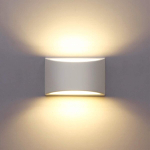 Minimalistlik LED-seinalamp, sensorita, valge, soe valge, 7W