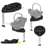 P&ouml;&ouml;ratav alus Lionelo Astrid i-Size Base Plus, ISOFIX, 180&deg;, Astrid i-Size ja Lite i-Size