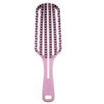 KillyS Boar Bristle Brush Karvane harja harja karvane harja roosa