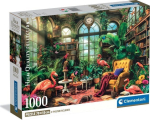 Pusle kasvuhoones oleva raamatukoguga Clementoni The Greenhouse Library 39936, 1000 tk.