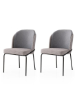 2-osaline s&ouml;&ouml;gitoolide komplekt Dore - 175, hall/must, Tool, Dore - 175 V2, 62x75x52 cm, Raud