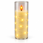 LED-k&uuml;&uuml;nal dekoratiivse valgusketiga 10756, 20 cm