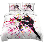 3-osaline komplekt voodipesu 200x200 cm 2 padjap&uuml;&uuml;ri 65x65 cm
