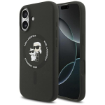 Telefoni&uuml;mbris Karl Lagerfeld Liquid Silicone Karl and Choupette MagSafe Apple iPhone 17 must