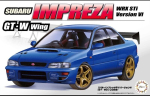 Liimitav mudel Fujimi ID-327 Subaru Impreza Sti Version VI (w/GT W Wing) 47997 1/24