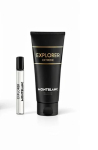 Komplekt Montblanc Explorer Extreme meestele: l&otilde;hnavesi EDP, 7,5 ml + du&scaron;igeel, 30 ml