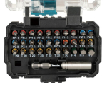 Makita E-13552: 31 tk. l&ouml;&ouml;gi n&auml;pun&auml;idete komplekt