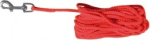 Trixie pikk treeningrihm 15 m, punane, nailon