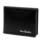 Meeste nahast rahakott Pierre Cardin Ys604 323, Juoda