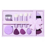 Meigipintslite ja aksessuaaride komplekt Jessup Luxury Purple Face Architect Collection T885, 11 tk.