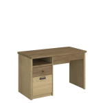 Kirjutuslaud Mebelbos Denzel 1d2s 120, 120x60x75,6 cm, pruun