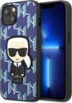 Karl Lagerfeld KLHCP13MPMNIKBL iPhone 13 6,1 kaan sinine/sinine Monogram Ikonik Patch
