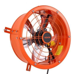 Katuseventilaator, p&auml;ikeseenergial, 30.5 cm, 900 CFM, termostaadiga, oranž