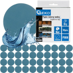 Geko Veekindel liivapaberidisk 125mm G78463, 125mm, P1000, 50 tk, ilma perforatsioonita