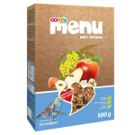 Toit viirpapagoidele puuviljadega Comfy Menu, 500 g