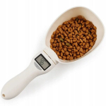 Toidu lusikas kaaludega, 0,6 l, valge