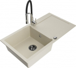 Graniitk&ouml;&ouml;givalamu Mexen Leo segisti ja sifooniga, Beež+Must/Kroom