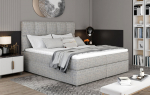 Voodi NORE Glossy 01 145x200 cm, helehall