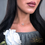 Naiste kaelakee DiamondSky Swarovski kristallidega