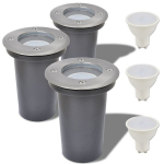 LED v&auml;lisvalgustid p&otilde;randale, 3 tk, &uuml;marad