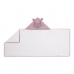 Kapuutsiga beebir&auml;tik Albero Mio Animals&Love, Hippo