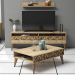 Elutoa m&ouml;&ouml;blikomplekt Kalune Design 845 (III), pruun