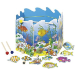 Magnetsed fish game GOKI - 56884 - 19 pieces - For children aged 3 and up