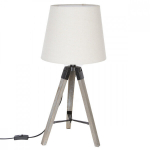 Laualamp RUNO LINEN beež/puit (136663A)