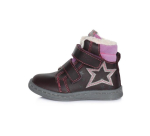 Laste talvesaapad D.D.Step/Ponte 20, nahast, DA03-1-373_W violet