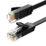Ugreen Ethernet RJ45 lamev&otilde;rgukaabel, Cat.6, UTP, 15m, must