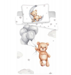 Beebi voodipesukomplekt Teddy Bear Baby, 100 x 135 cm + padjap&uuml;&uuml;r 40 x 60 cm