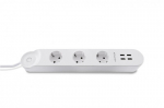 Azzardo pikendus Power Strip+USB AZ3477, 1,5 m